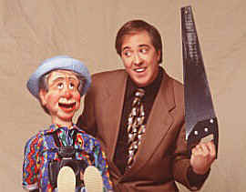 Joel Leder, ventriloquist 