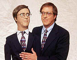 Joel Leder, ventriloquist 