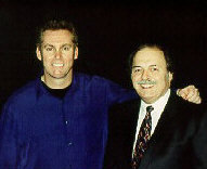   Brian Regan with Richard De La Font  