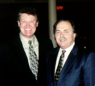   Dick Hardwick with Richard De La Font  