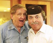   George Lindsey with Richard De La Font  