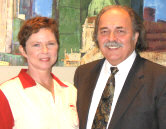  Margaret Smith with Richard De La Font  