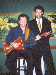   Tom McGillen with Marc Nelson of the Richard De La Font Agency  