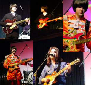 Doug Couture as George Harrison 