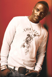   Akon -- To view this artist's HOME page, click HERE! 