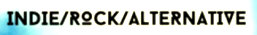   Alternative/Indie Music Acts - booking information  