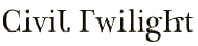   Civil Twilight - booking information  