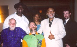   Charmaine Neville Band with Marc Nelson of the Richard De La Font Agency  