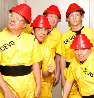 How to hire Devo - booking information