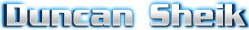   Duncan Sheik - booking information  