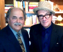  Richard De La Font with Elvis Costello 