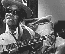 John Lee Hooker, blues artist 
