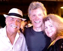   Richard De La Font with Jon Bon Jovi - photo credit: Rip Stell  