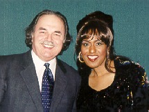   Richard De La Font with Jennifer Holliday  