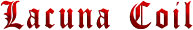   Lacuna Coil - booking information  