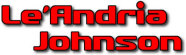   Hire Le'Andria Johnson - booking Le'Andria Johnson information  