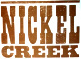   Nickel Creek - booking information  