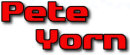   Pete Yorn - booking information  