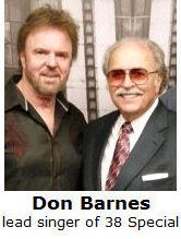   Don Barnes of 38 Special with Richard De La Font  