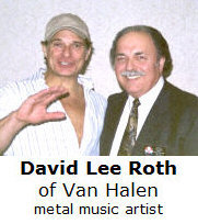   David Lee Roth with Richard De La Font  