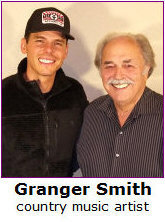   Granger Smith with Richard De La Font  