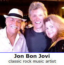   Richard De La Font with Jon Bon Jovi - photo credit: Rip Stell  