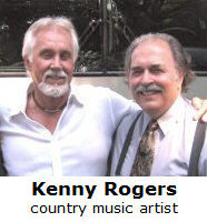   Kenny Rogers with Richard De La Font  