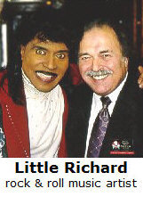   Little Richard with Richard De La Font  