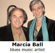   Richard De La Font with Marcia Ball  
