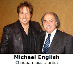   Michael English with Richard De La Font  