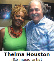  Thelma Houston with Richard De La Font  