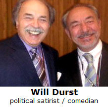   Richard De La Font with Will Durst  