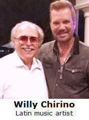   Richard De La Font with Willy Chirino  