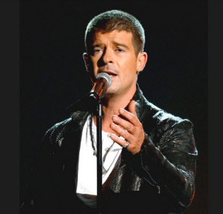 How to hire Robin Thicke - booking information