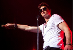 Hire Robin Thicke. Booking Robin Thicke information. ... The following is only to help with local search. De La Font Agency is not the Robin Thicke exclusive booking agent. Local search: how to book Robin Thicke for shows and concerts at De La Font booking agency. how to contact the Robin Thicke exclusive booking agent. Book artists like Robin Thicke. Robin Thicke booking fee. Robin Thicke booking price. the manager of Robin Thicke. This company is not Robin Thicke management. Robin Thicke exclusive agent. Robin Thicke manager. Robin Thicke for a private party what is the booking fee for Robin Thicke. who is the booking agent for Robin Thicke. contact Robin Thicke email. Robin Thicke music. Robin Thicke concert. Robin Thicke booking agent available. Robin Thicke cost, Robin Thicke booking fee and Robin Thicke booking price are available. 