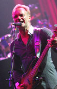 Hire Sting - booking Sting information.