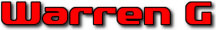   Warren G - booking information  