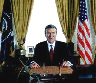Brent Mendenhall as George W. Bush, President of the United States 