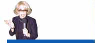 Dee Dee Hanson as Joan Rivers - logo 